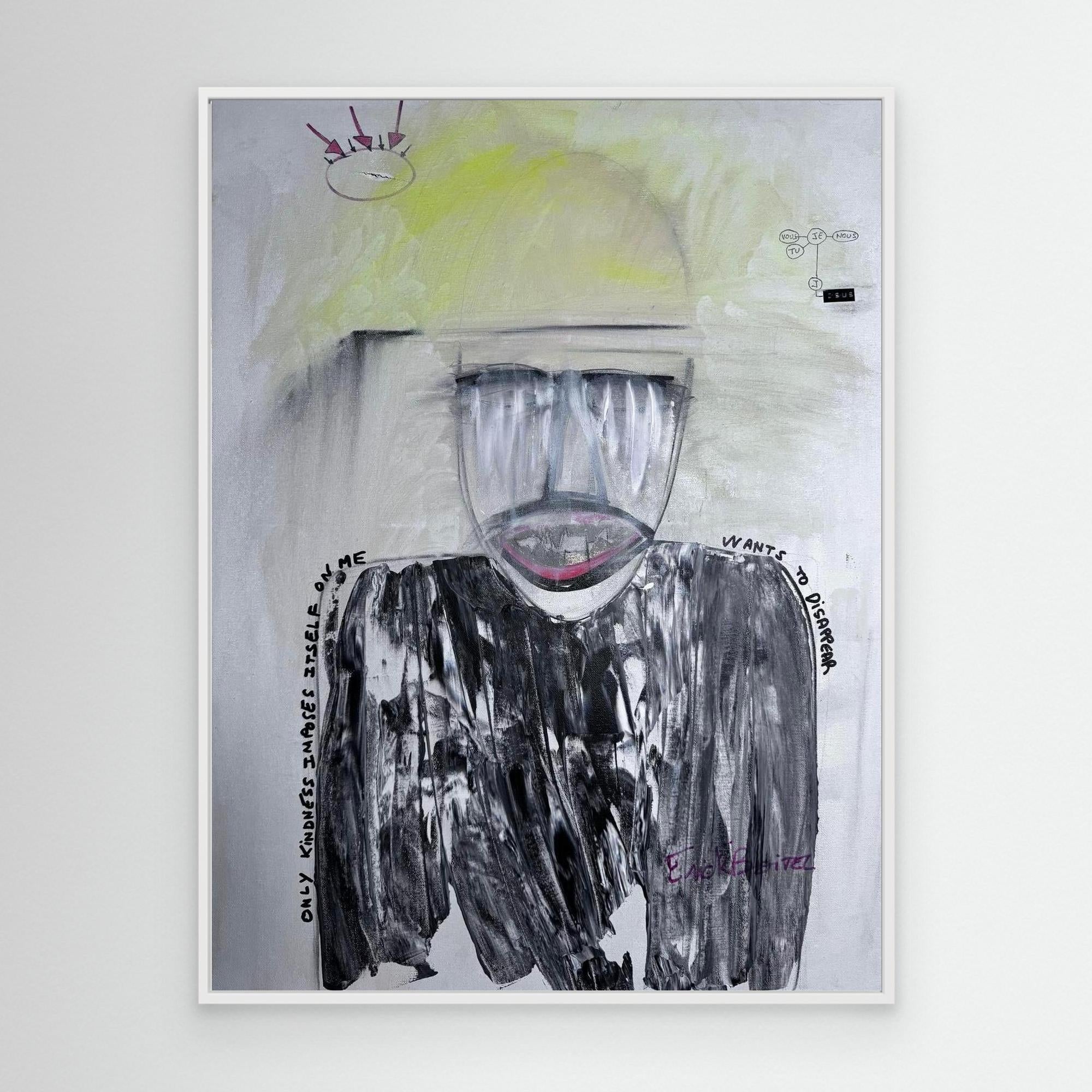 WANTS to DISAPPEAR. Limited High JetPrint on Canvas.