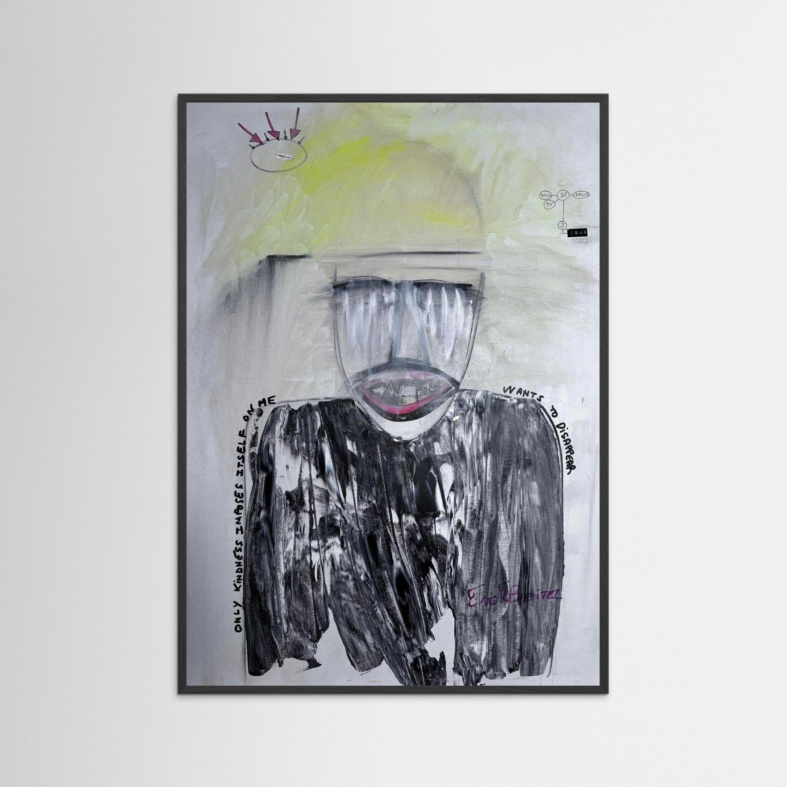Want to Disappear. Limited Edition. Print on Fine Art Paper.