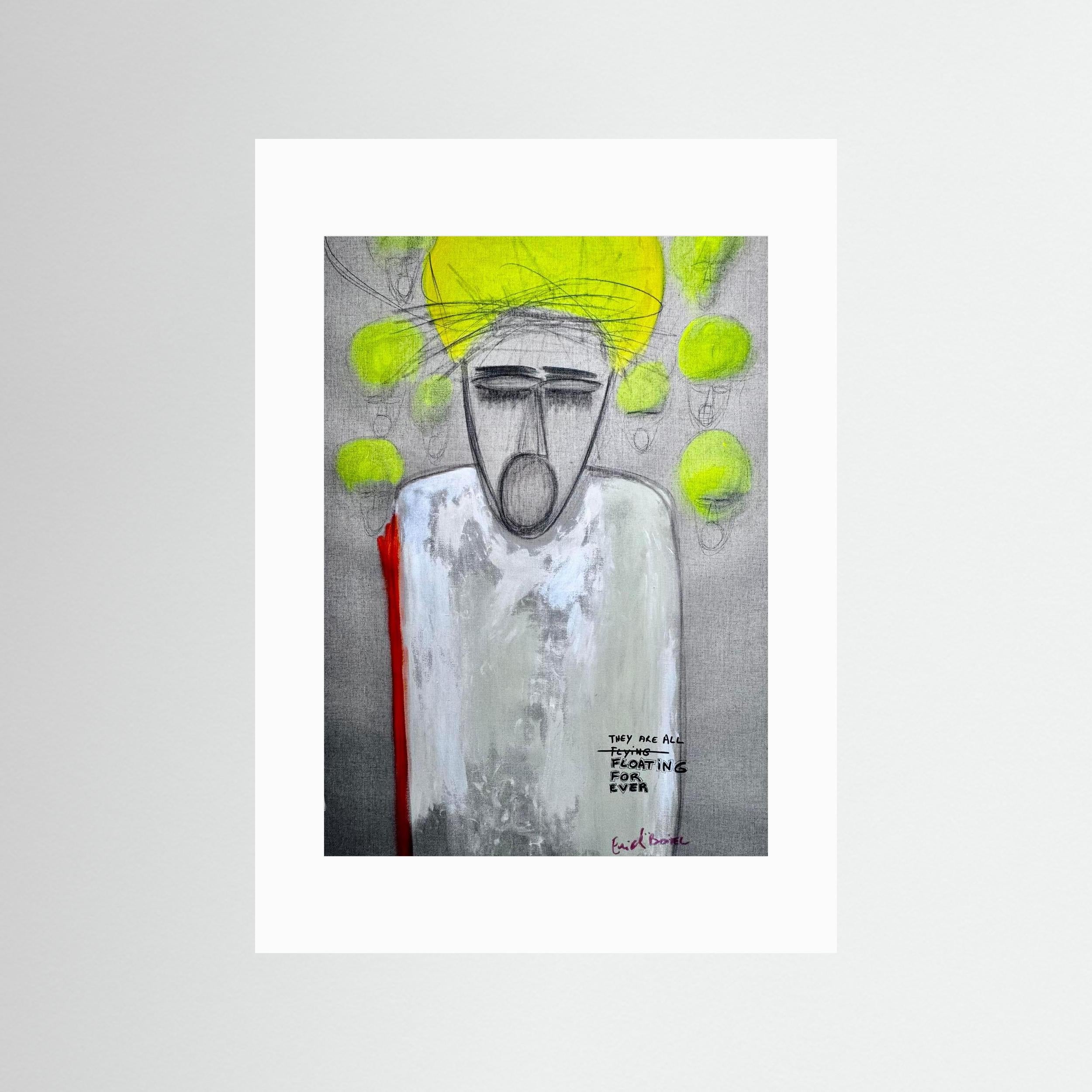 They are all Floating for ever. Limited Edition. Print on Fine Art Paper.