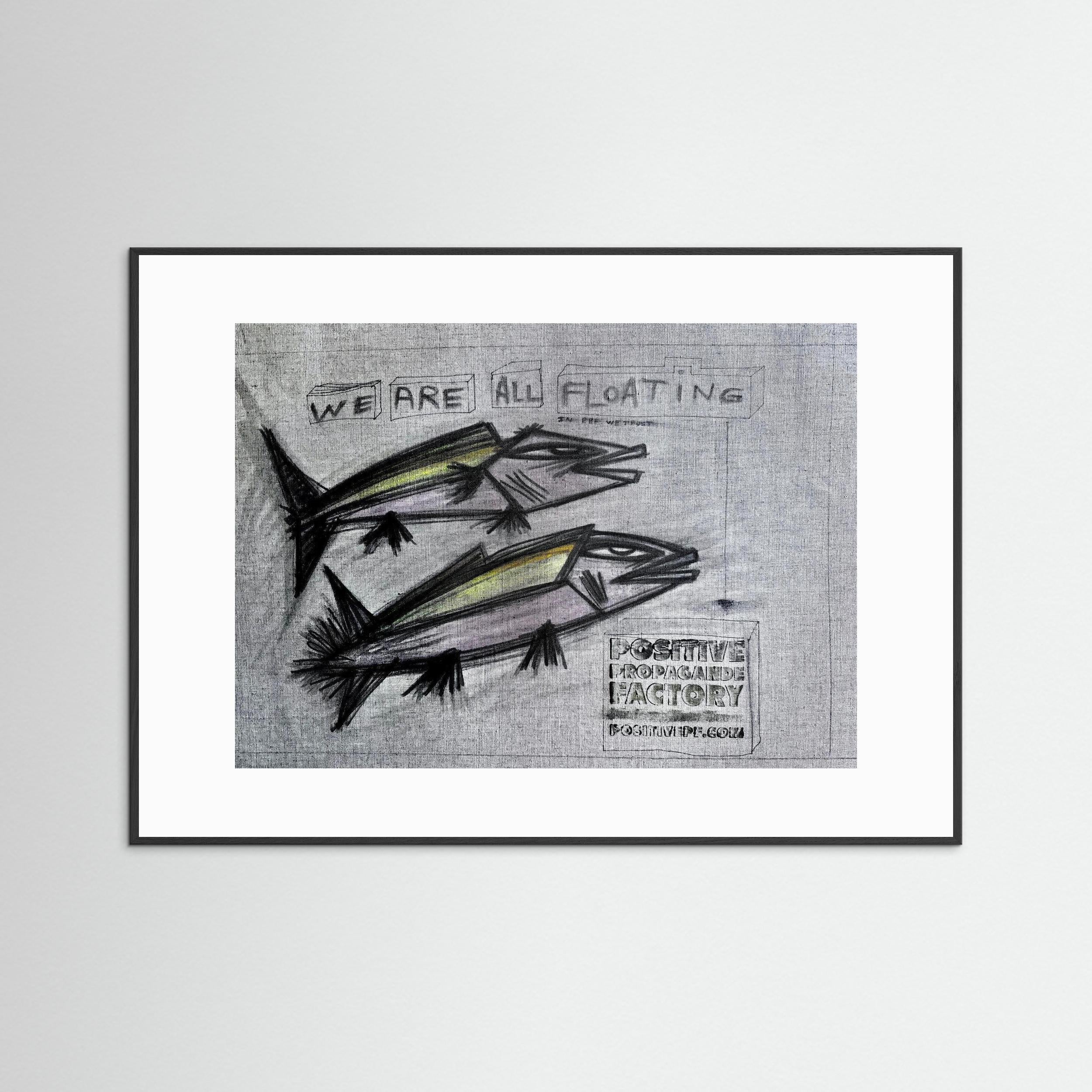 We Are all Floating. Limited Print on Fine Art Paper