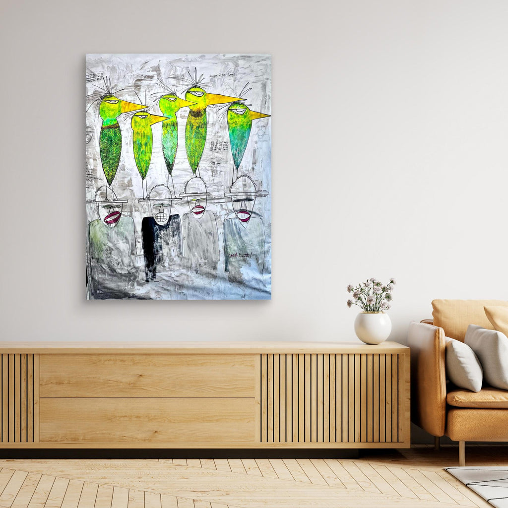 5 PARAKEETS 4 LIVES by Erick Boitel
