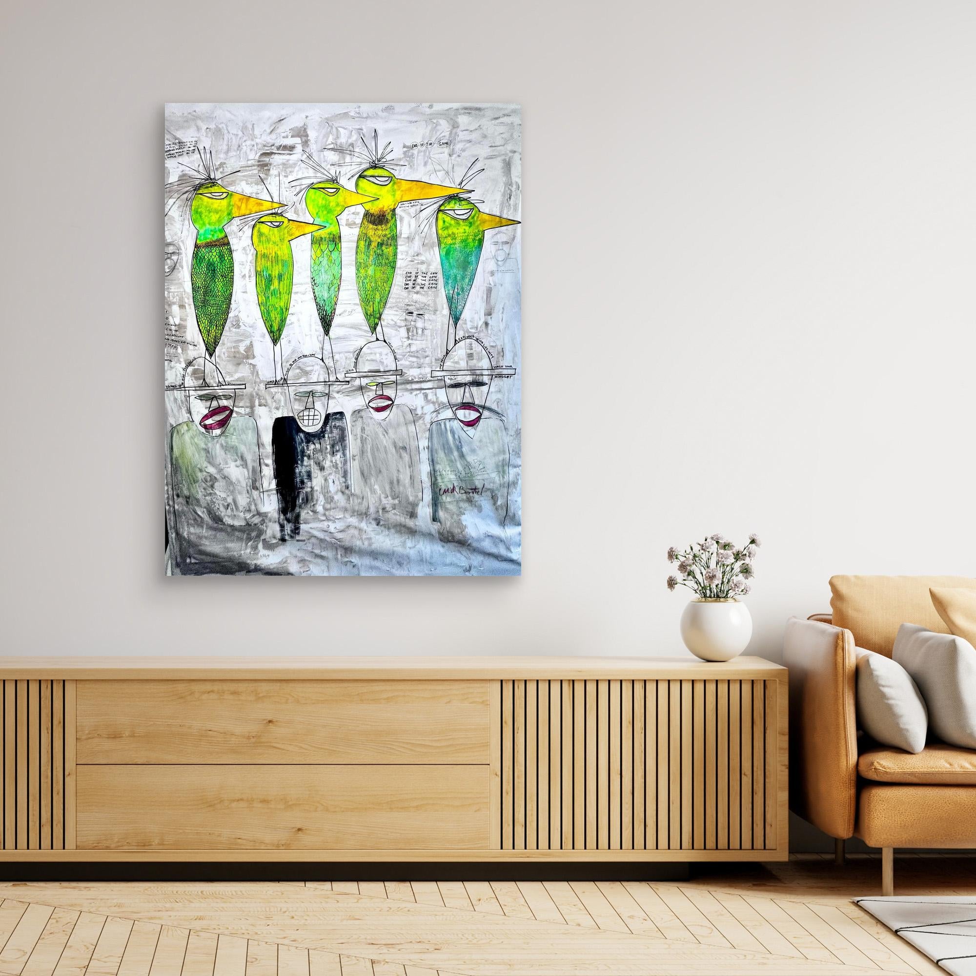 5 PARAKEETS 4 LIVES by Erick Boitel