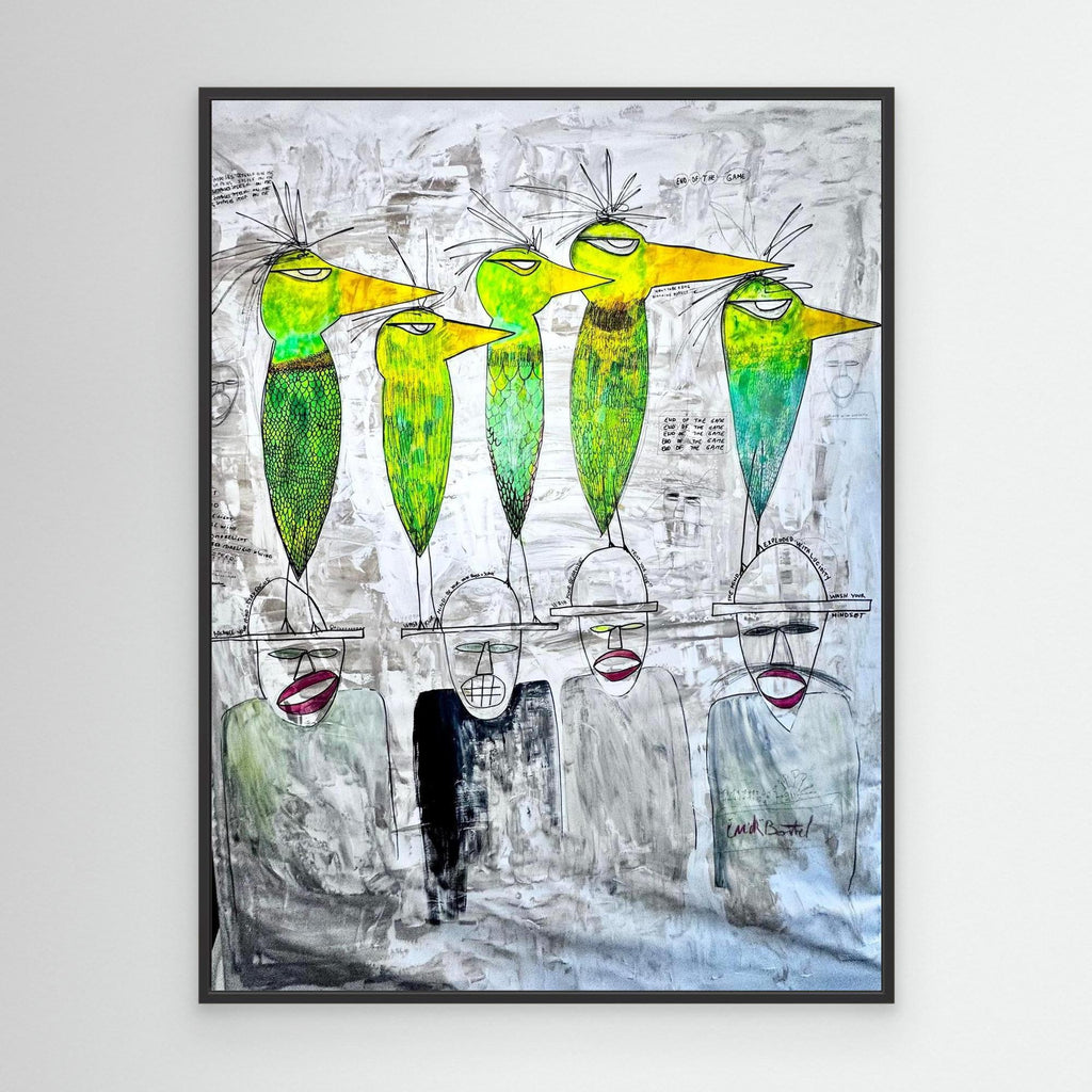 5 PARAKEETS 4 LIVES by Erick Boitel
