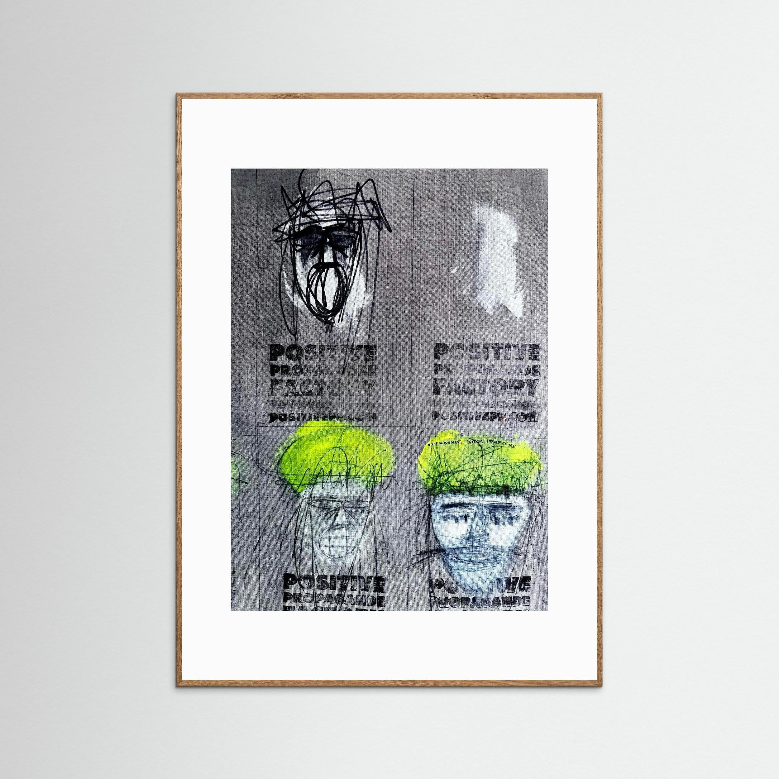 We Are more than One. Limited Print on Fine Art Paper.