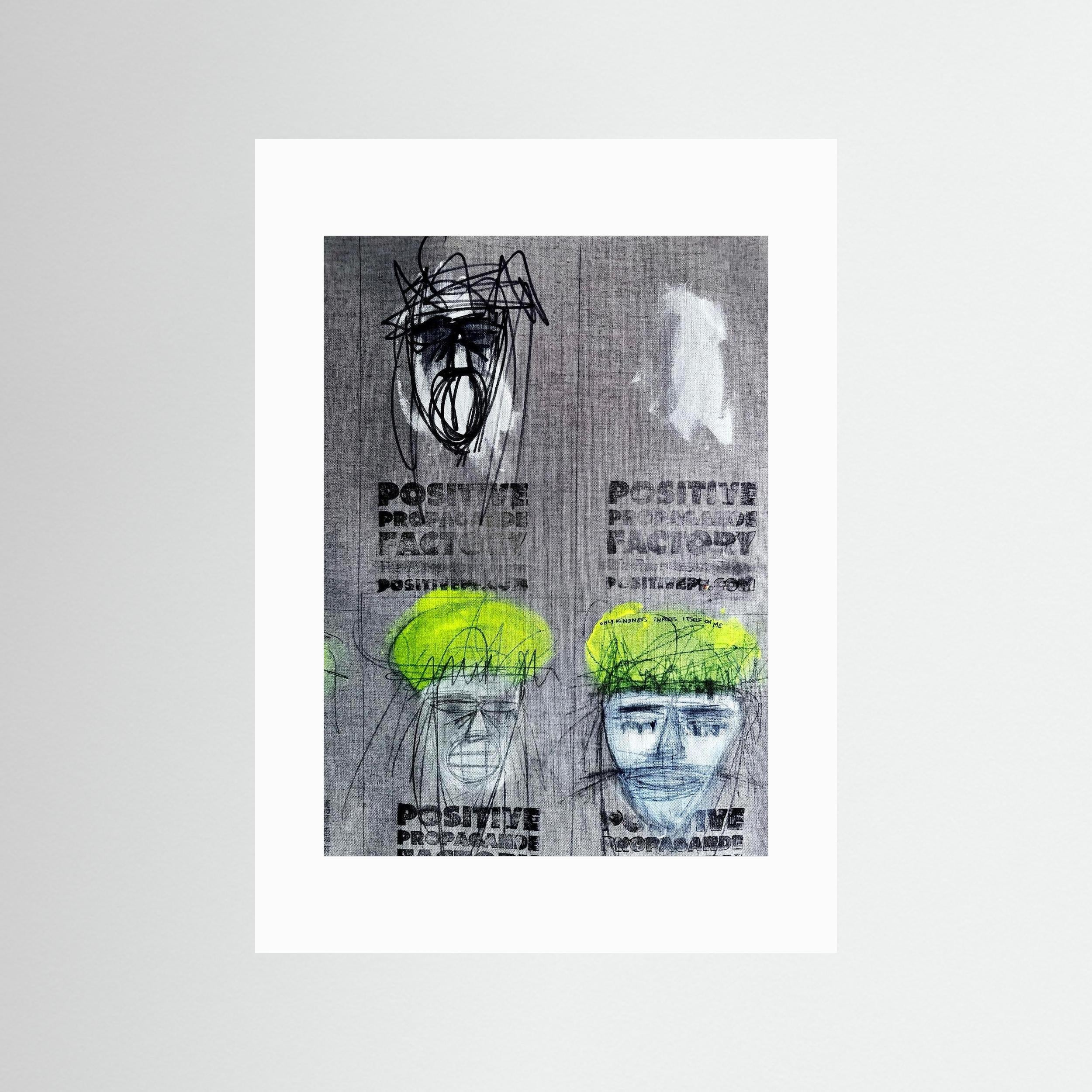 We Are more than One. Limited Print on Fine Art Paper.