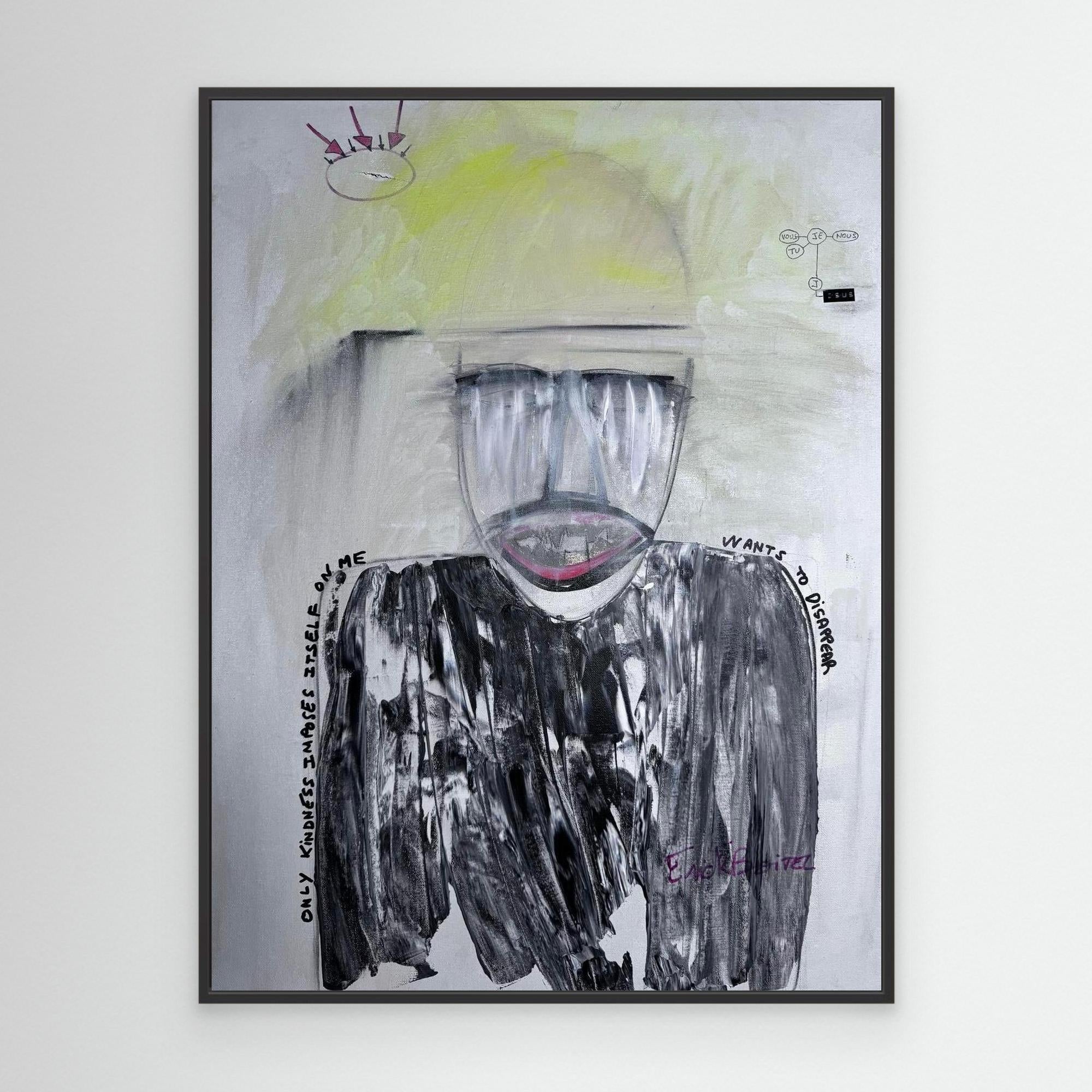WANTS to DISAPPEAR. Limited High JetPrint on Canvas.