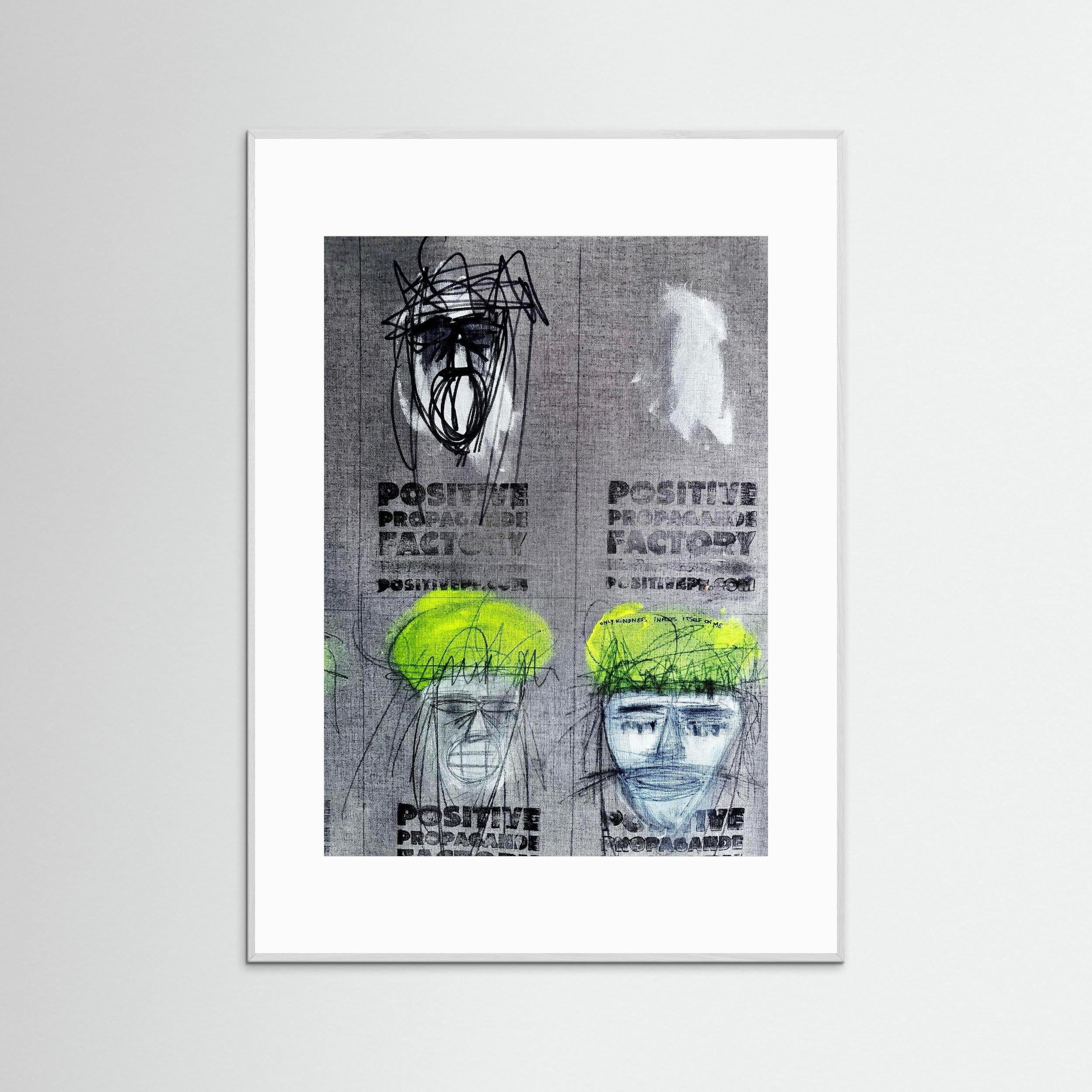 We Are more than One. Limited Print on Fine Art Paper.