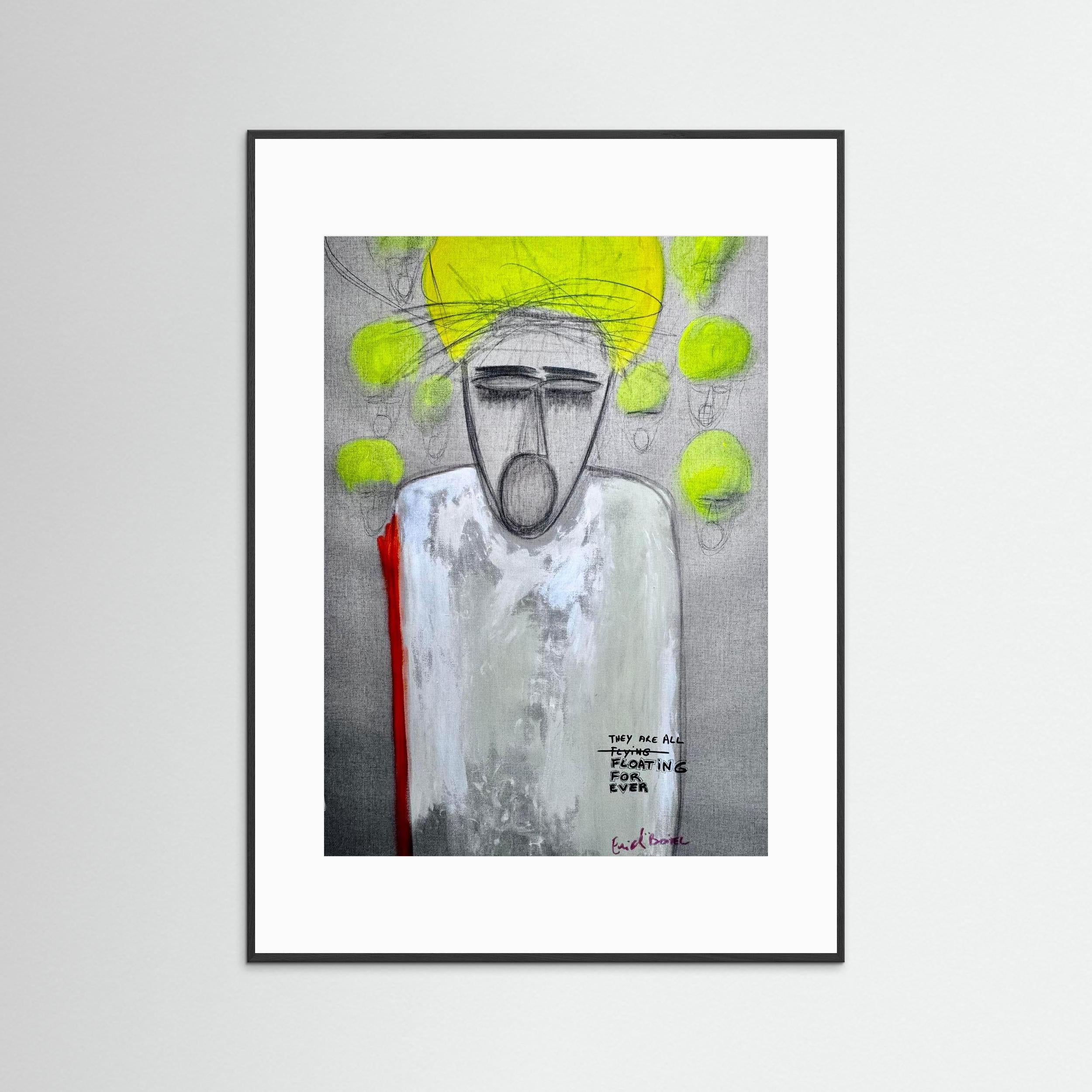 They are all Floating for ever. Limited Edition. Print on Fine Art Paper.
