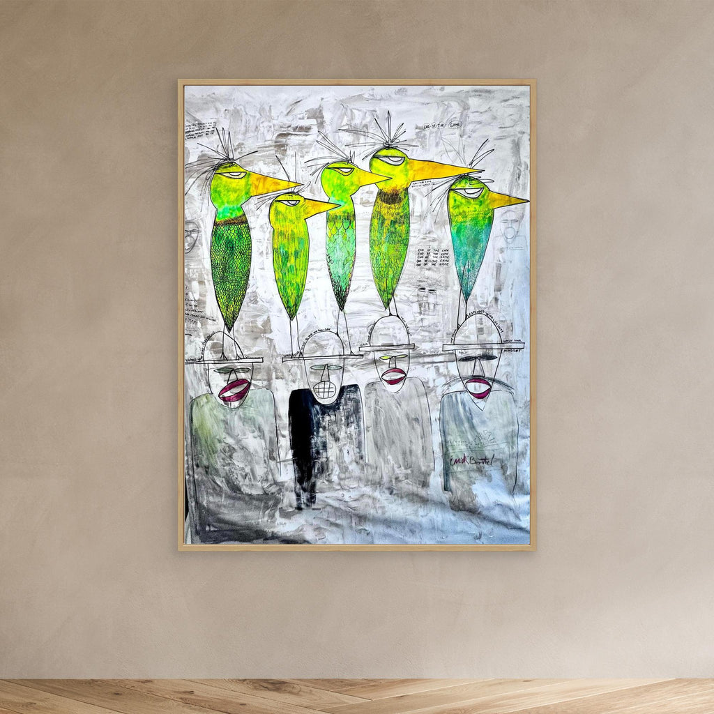 5 PARAKEETS 4 LIVES by Erick Boitel
