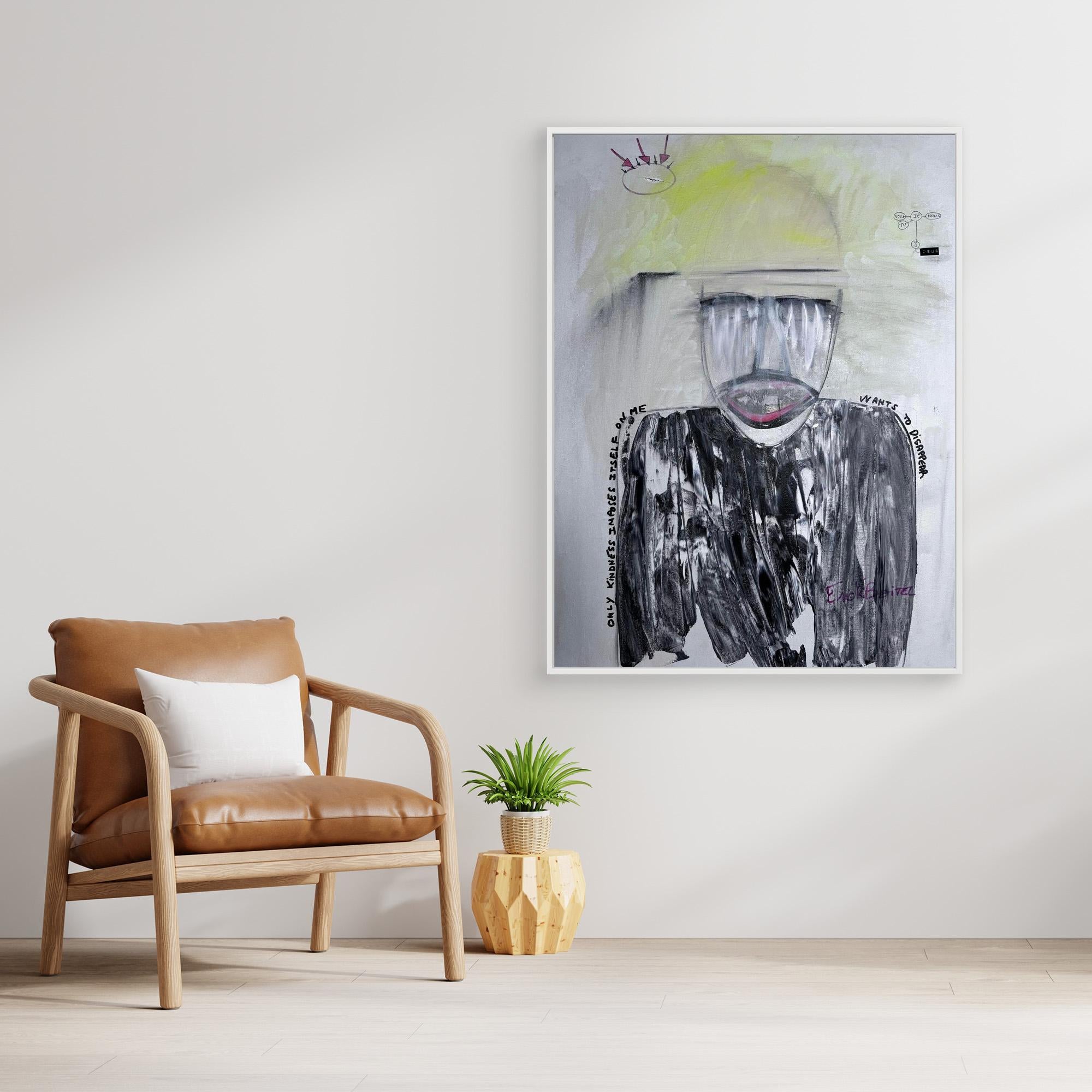 WANTS to DISAPPEAR. Limited High JetPrint on Canvas.
