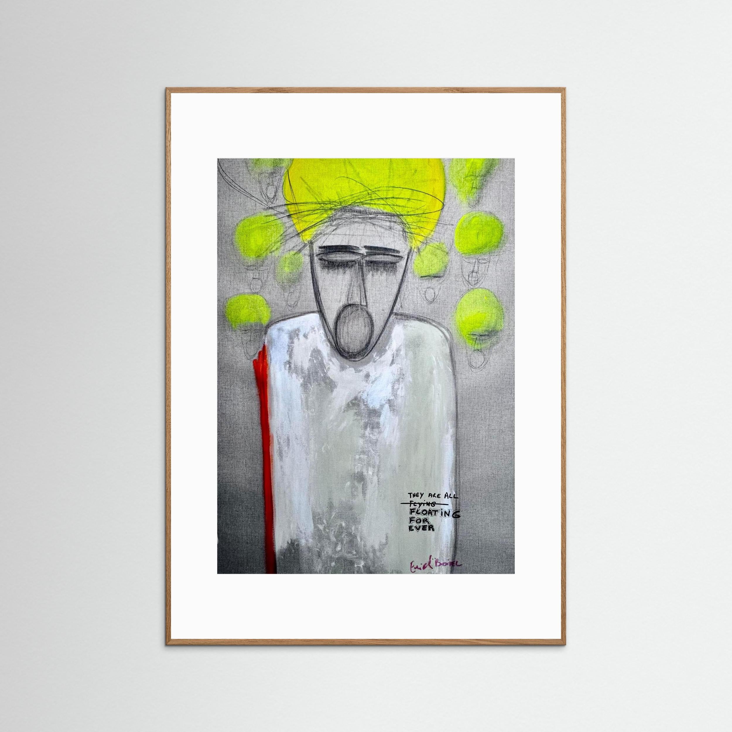 They are all Floating for ever. Limited Edition. Print on Fine Art Paper.