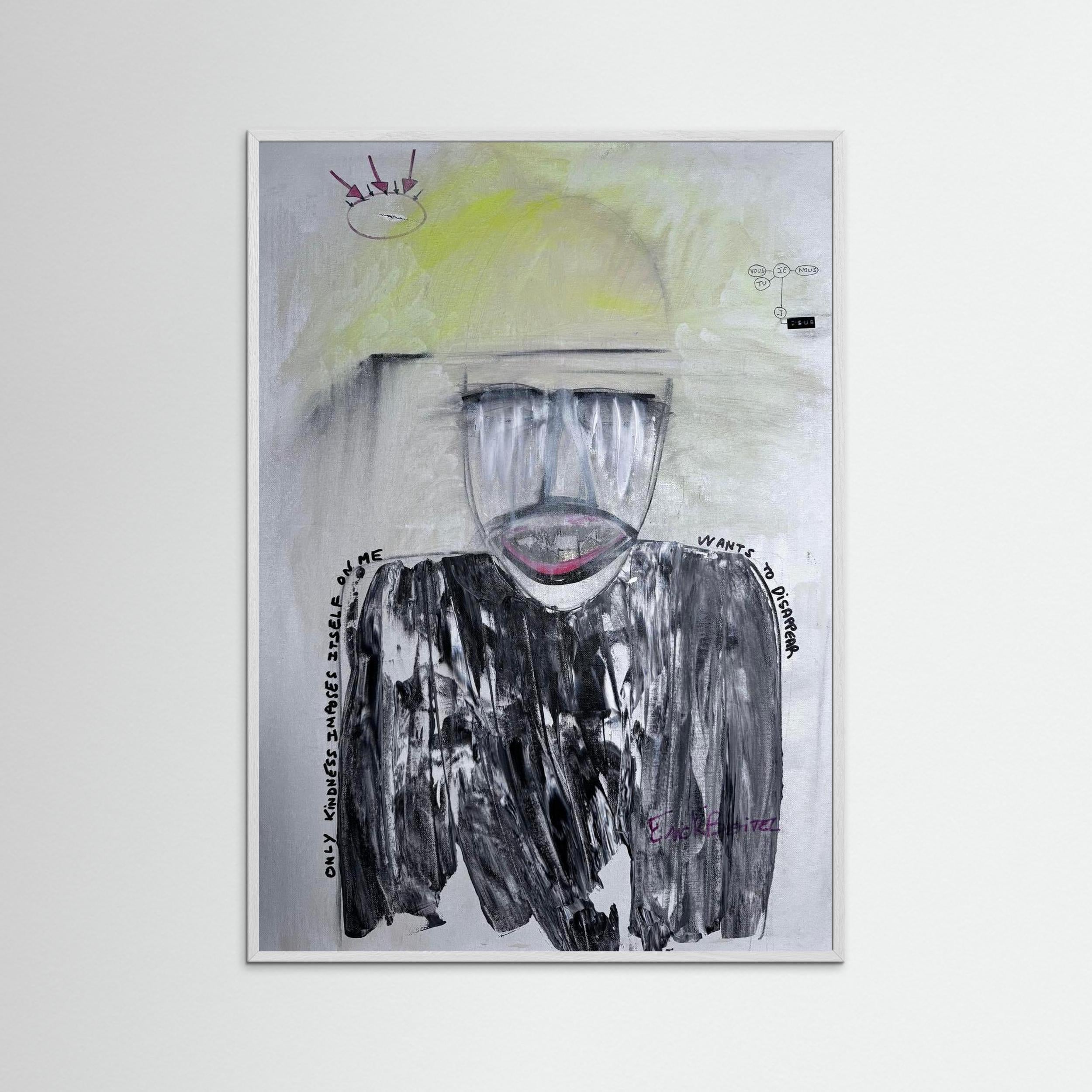Want to Disappear. Limited Edition. Print on Fine Art Paper.