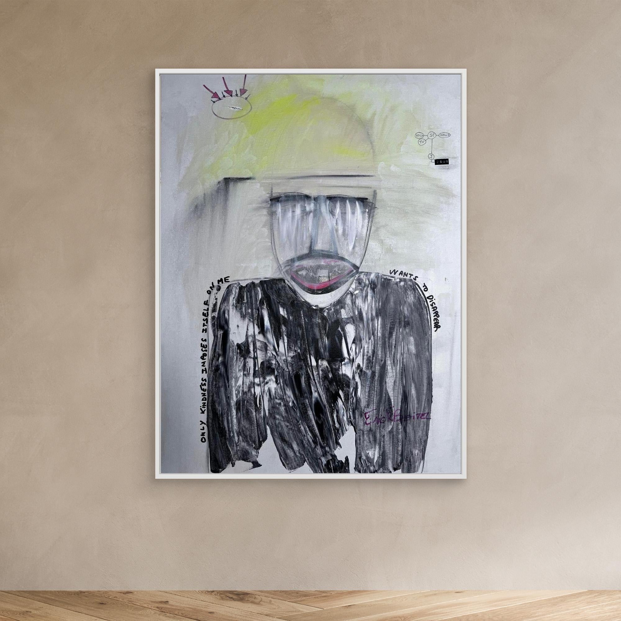 WANTS to DISAPPEAR. Limited High JetPrint on Canvas.