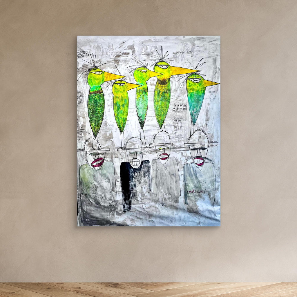 5 PARAKEETS 4 LIVES by Erick Boitel