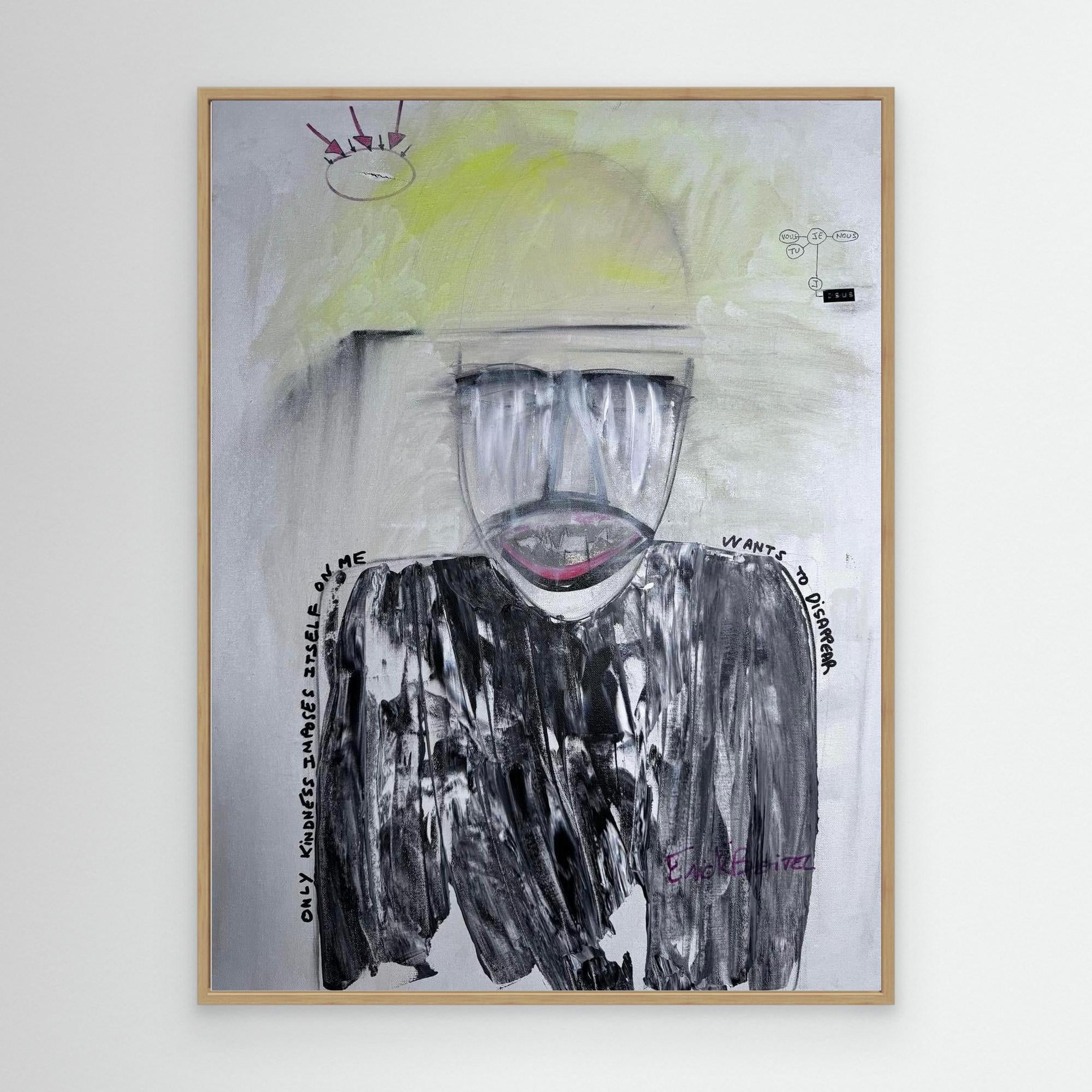 WANTS to DISAPPEAR. Limited High JetPrint on Canvas.